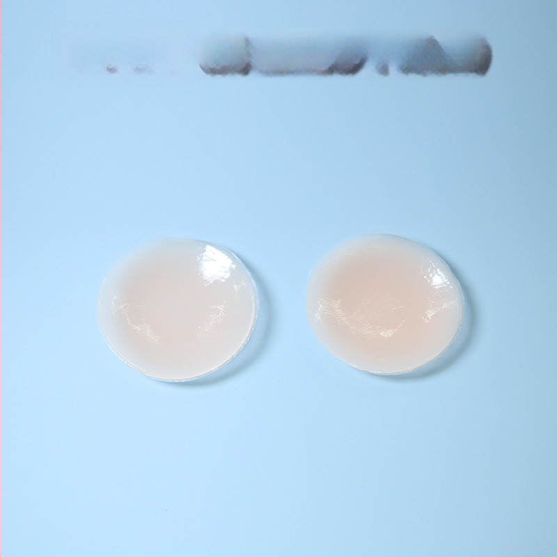 Силиконови невидими лепенки за бюст, ултра тънки, прозрачни, форма осемлистни цветя