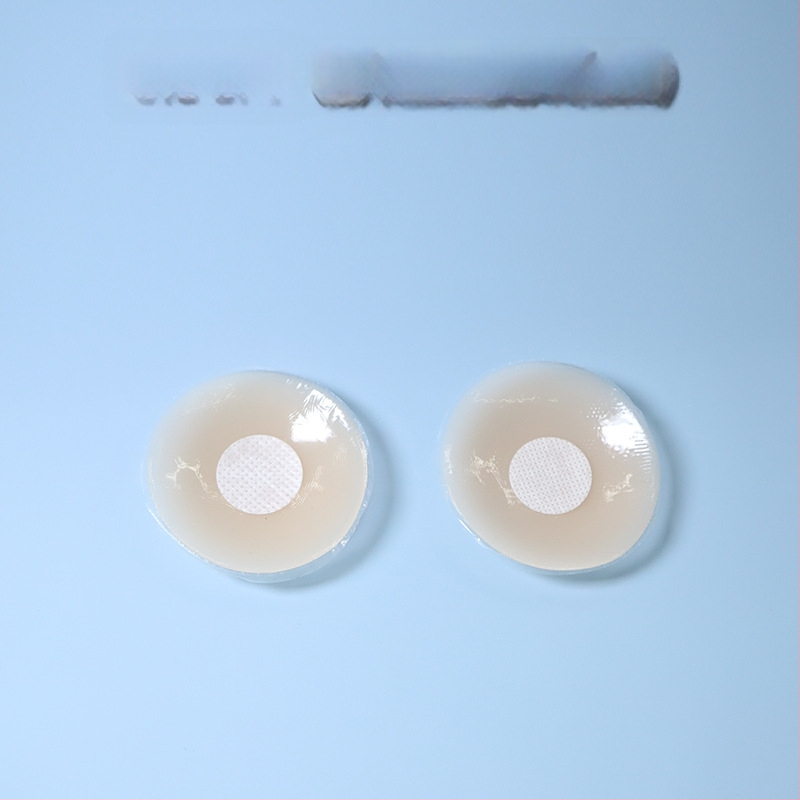 Силиконови невидими лепенки за бюст, ултра тънки, прозрачни, форма осемлистни цветя