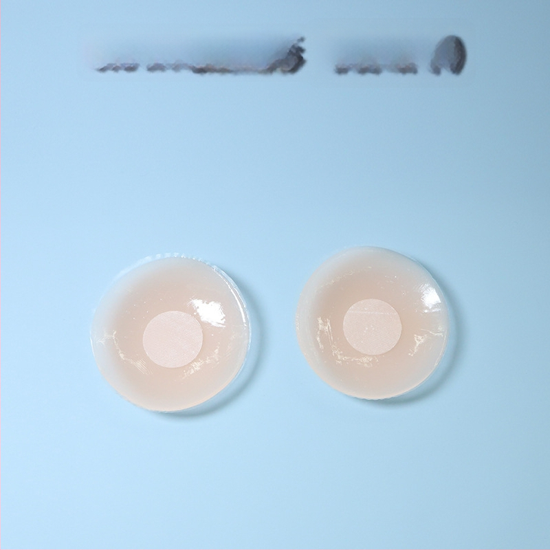 Силиконови невидими лепенки за бюст, ултра тънки, прозрачни, форма осемлистни цветя