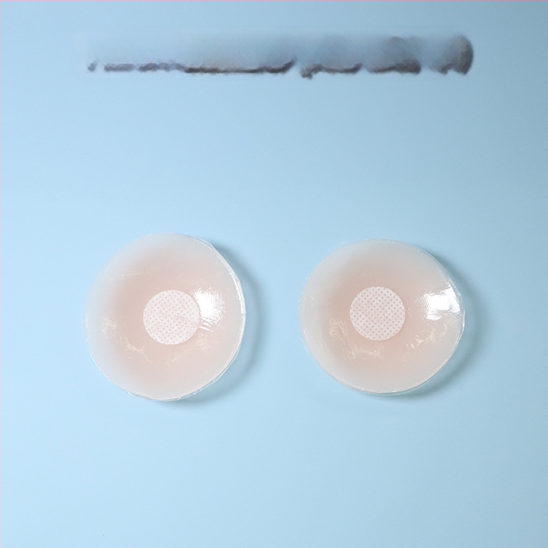 Силиконови невидими лепенки за бюст, ултра тънки, прозрачни, форма осемлистни цветя