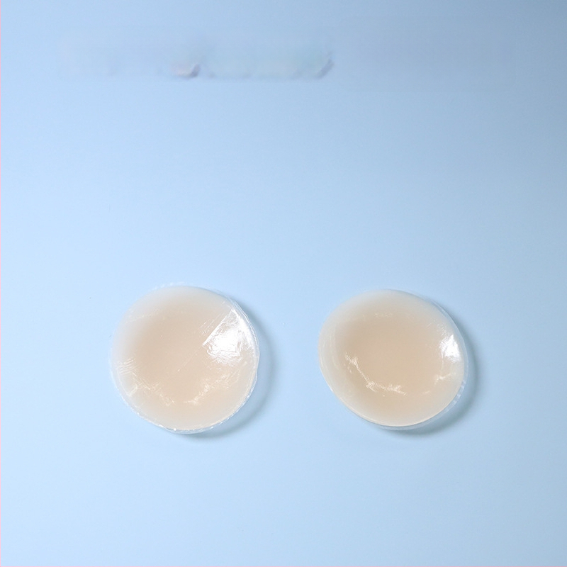 Силиконови невидими лепенки за бюст, ултра тънки, прозрачни, форма осемлистни цветя