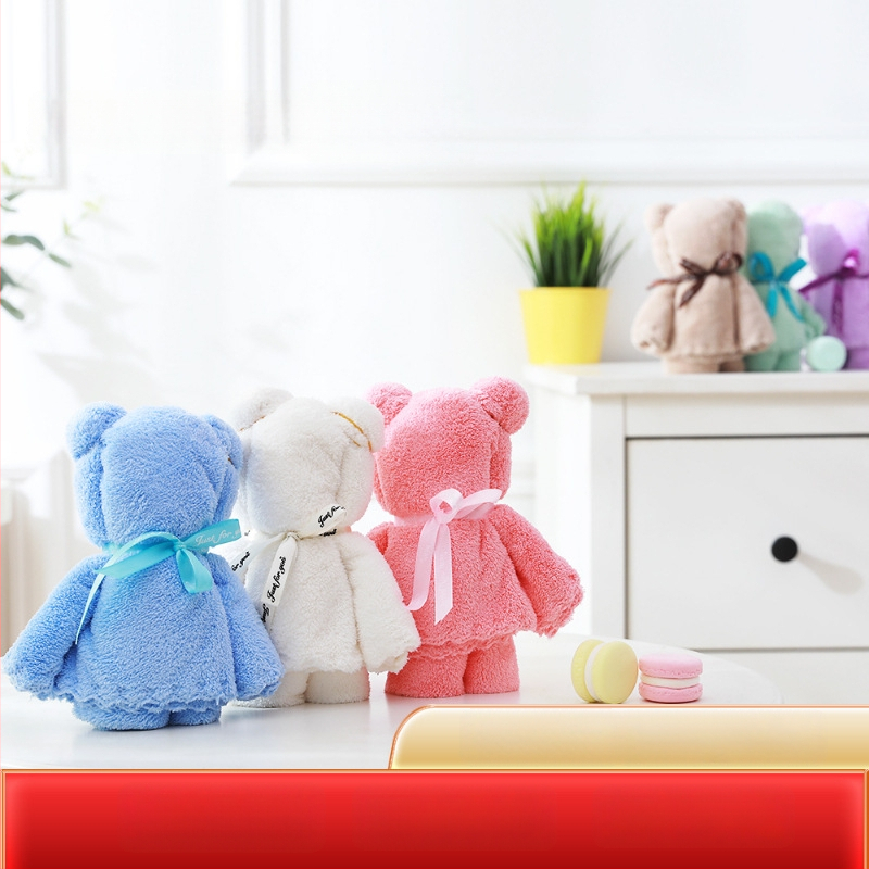 Koralinio fliso rankšluostis su lokio dizainu, paprastas audinys, 80–100 g