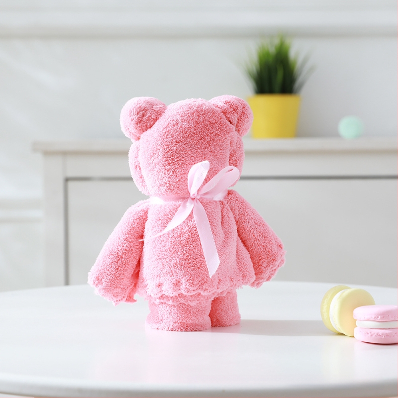 Koralinio fliso rankšluostis su lokio dizainu, paprastas audinys, 80–100 g