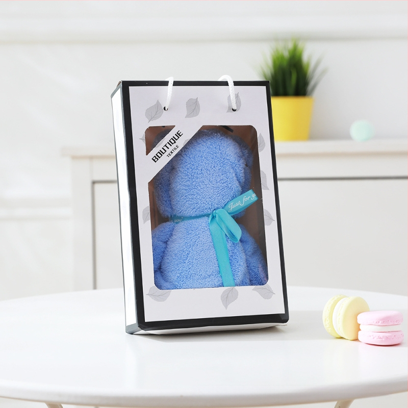 Koralinio fliso rankšluostis su lokio dizainu, paprastas audinys, 80–100 g