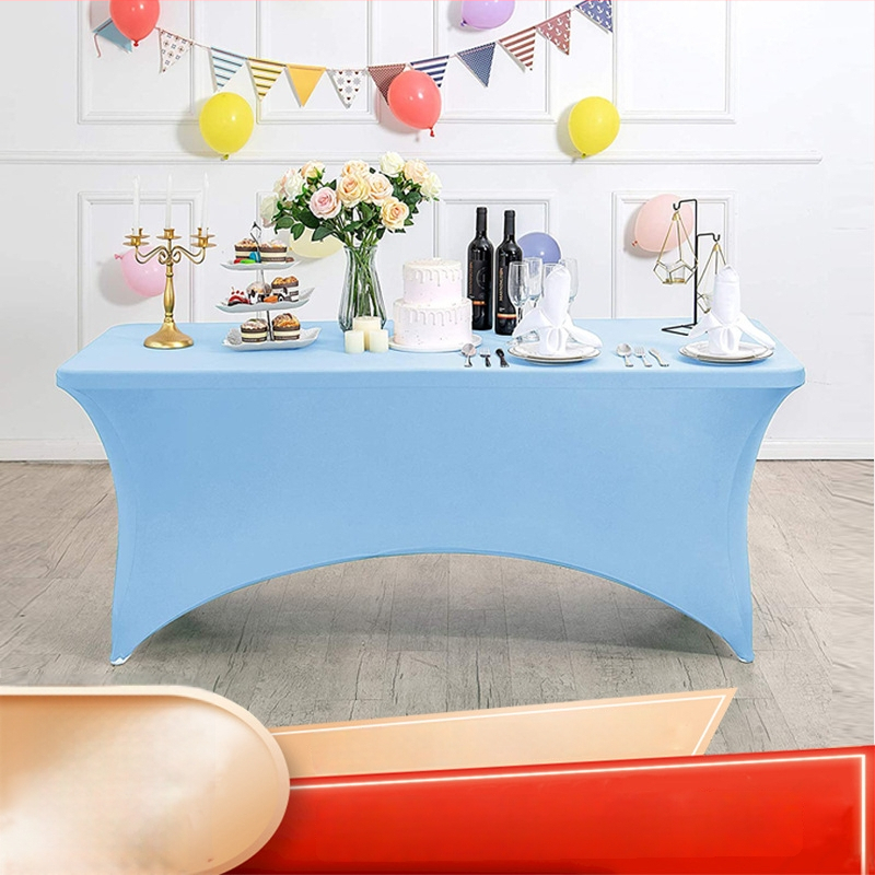 Milk Silk Ištemptas Stalo Uždangalas, Stačiakampio formos, Poliesteris, Vandeniui atsparus, Lengvai valomas, Neslidus