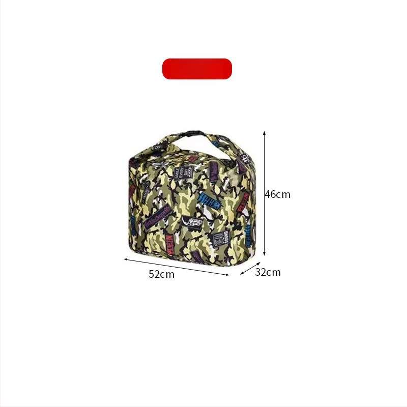 Kompaktne tihendatud kala kott, kaasaskantav kala kaitsekott, kokkupandav Oxford kangast (Materjal: Oxford kangas; Lukustamine: tihendatud; Kokkupandav; Kaasaskantav)