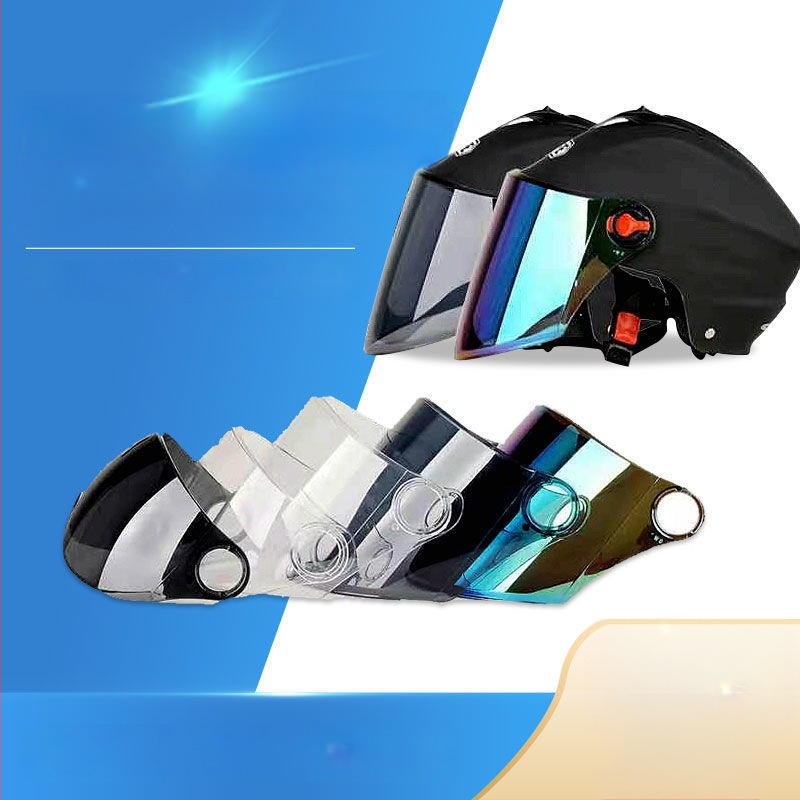Motociklo šalmų lęšiai – prieš rūką, UV apsauga, HD aiškumas, universalus vizierio suderinamumas