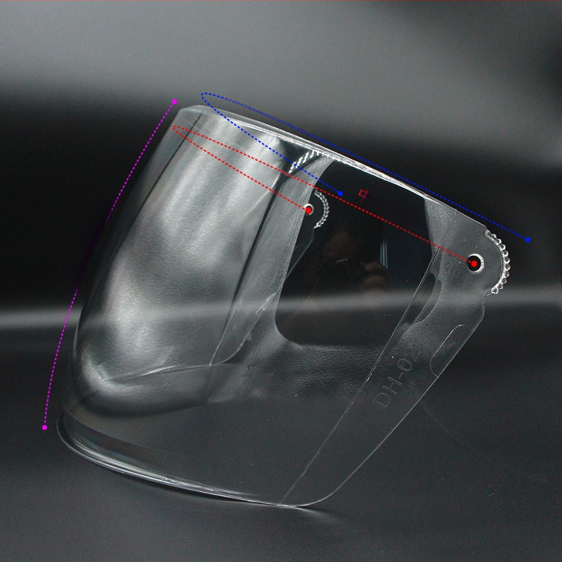 Motociklo šalmų lęšiai – prieš rūką, UV apsauga, HD aiškumas, universalus vizierio suderinamumas