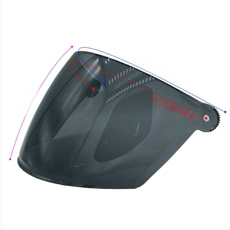 Motociklo šalmų lęšiai – prieš rūką, UV apsauga, HD aiškumas, universalus vizierio suderinamumas