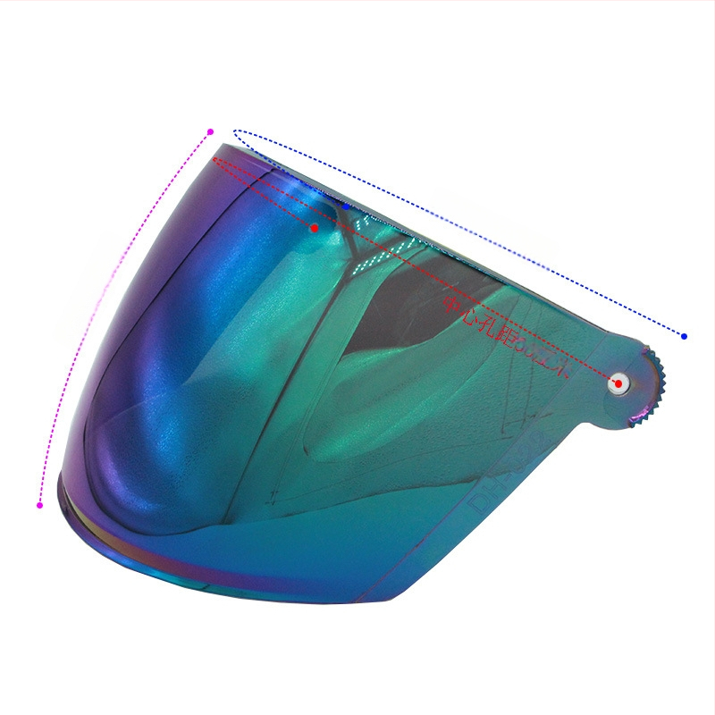 Motociklo šalmų lęšiai – prieš rūką, UV apsauga, HD aiškumas, universalus vizierio suderinamumas