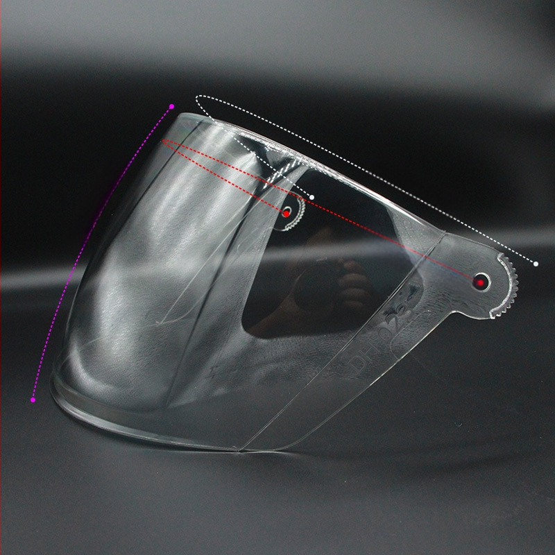 Motociklo šalmų lęšiai – prieš rūką, UV apsauga, HD aiškumas, universalus vizierio suderinamumas