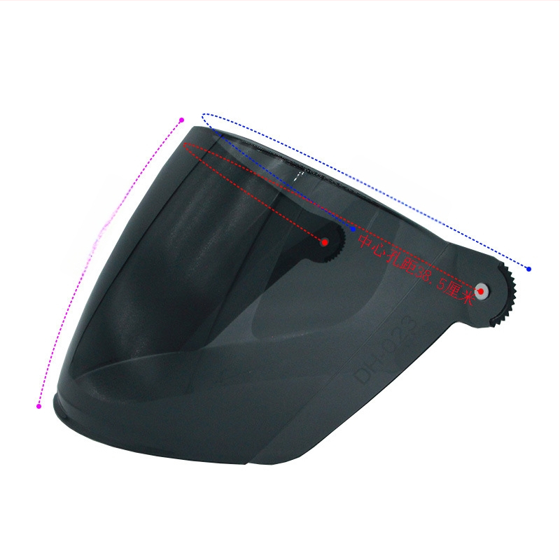 Motociklo šalmų lęšiai – prieš rūką, UV apsauga, HD aiškumas, universalus vizierio suderinamumas