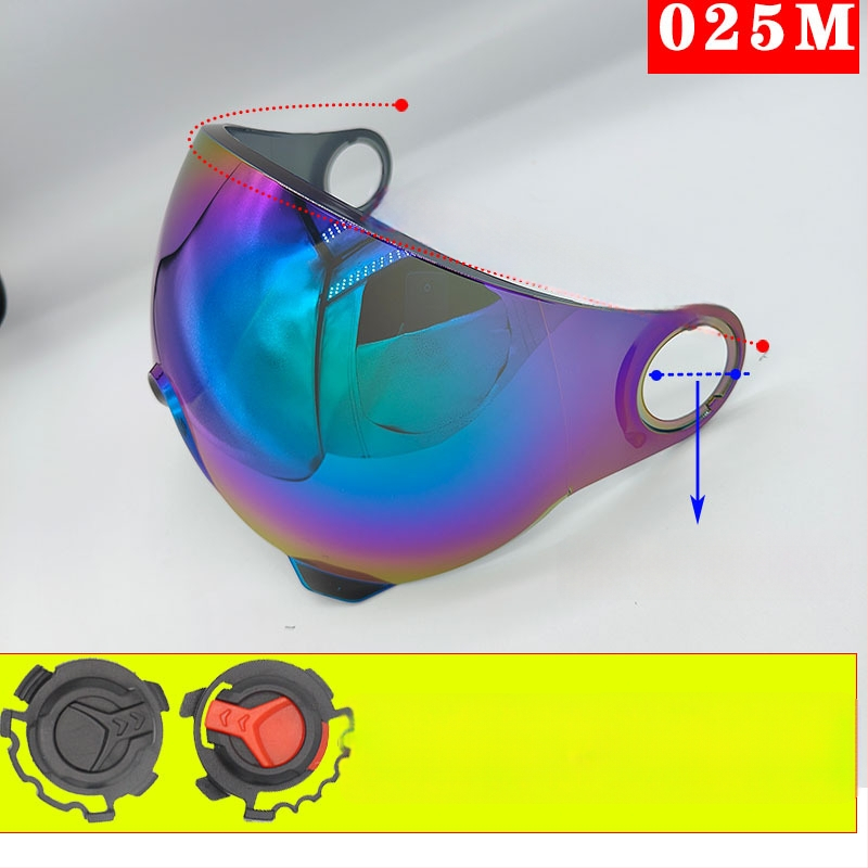 Motociklo šalmų lęšiai – prieš rūką, UV apsauga, HD aiškumas, universalus vizierio suderinamumas