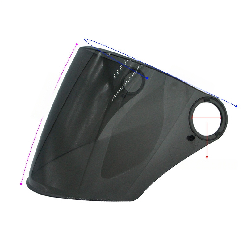 Motociklo šalmų lęšiai – prieš rūką, UV apsauga, HD aiškumas, universalus vizierio suderinamumas