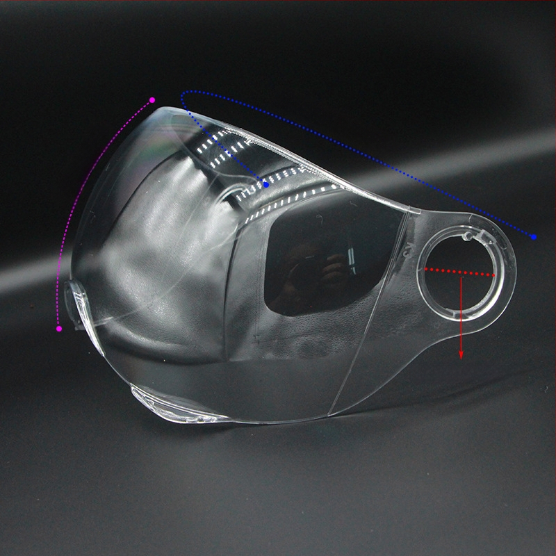 Motociklo šalmų lęšiai – prieš rūką, UV apsauga, HD aiškumas, universalus vizierio suderinamumas