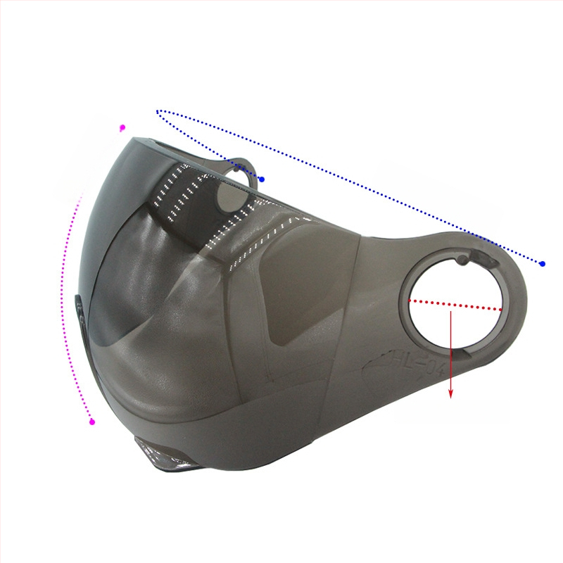 Motociklo šalmų lęšiai – prieš rūką, UV apsauga, HD aiškumas, universalus vizierio suderinamumas