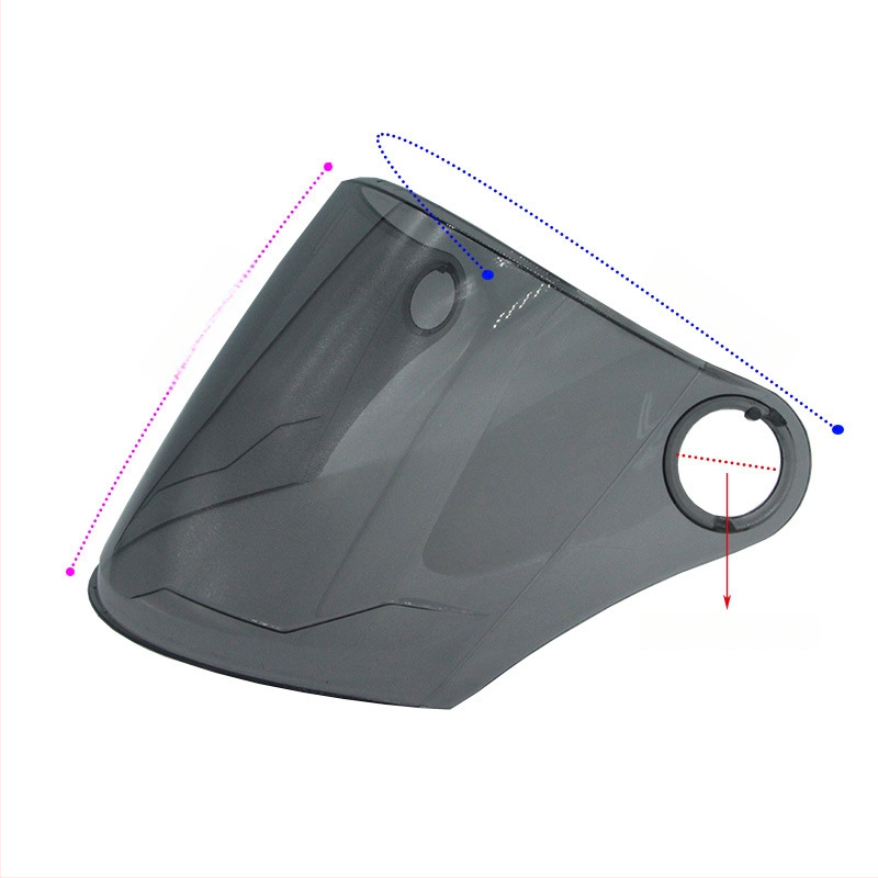 Motociklo šalmų lęšiai – prieš rūką, UV apsauga, HD aiškumas, universalus vizierio suderinamumas