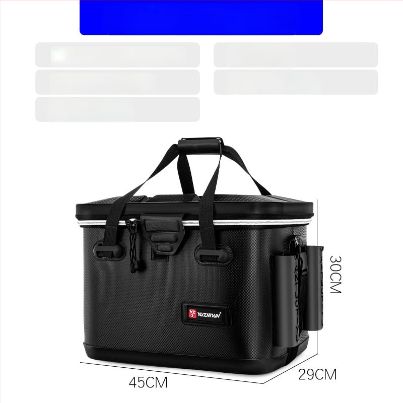 Daudzfunkcionāla makšķerēšanas kastīte un dzīvo zivju kauss, EVA materiāls, jūras makšķerēšanai