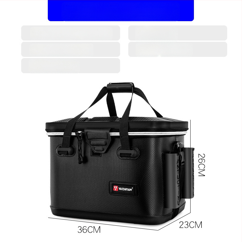 Daudzfunkcionāla makšķerēšanas kastīte un dzīvo zivju kauss, EVA materiāls, jūras makšķerēšanai