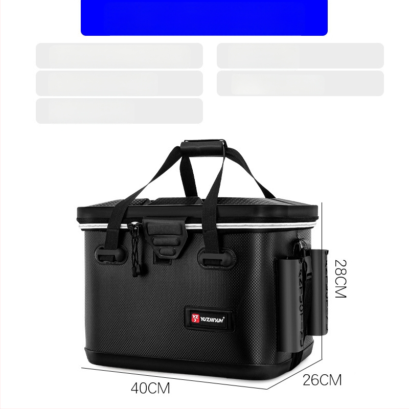 Daudzfunkcionāla makšķerēšanas kastīte un dzīvo zivju kauss, EVA materiāls, jūras makšķerēšanai