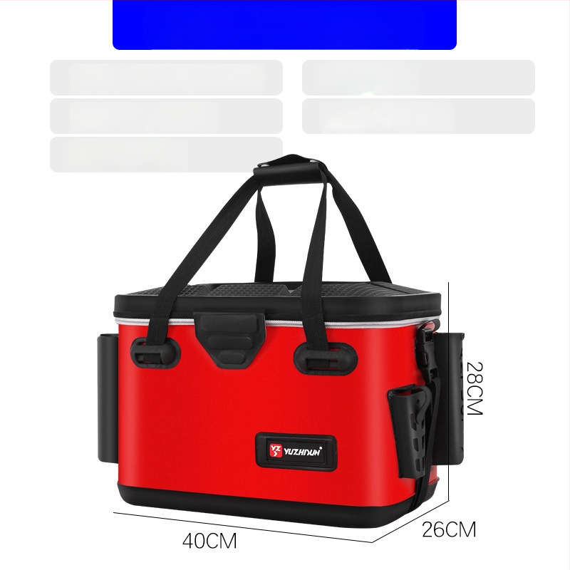 Daudzfunkcionāla makšķerēšanas kastīte un dzīvo zivju kauss, EVA materiāls, jūras makšķerēšanai