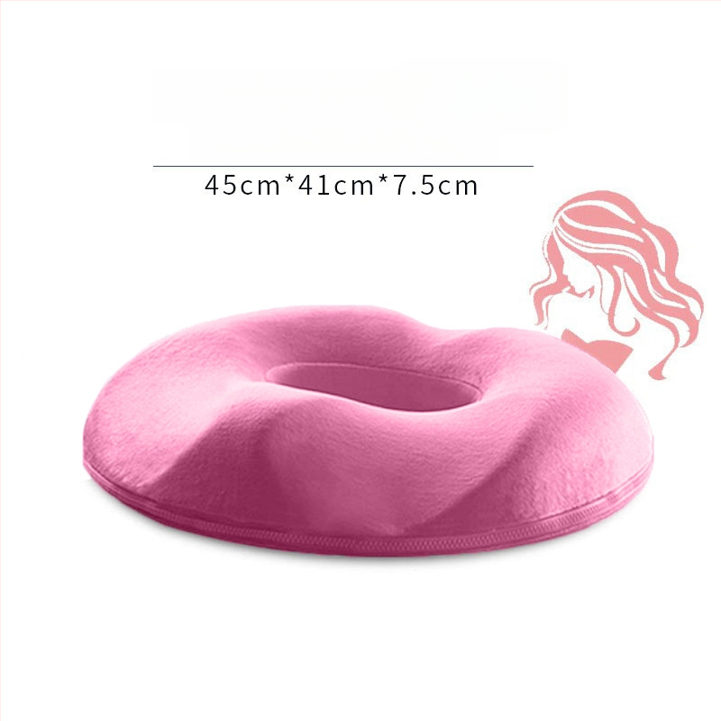 Възглавничка за стол с паметна пяна за офис и кола, дишаща, едноцветна, модерен стил