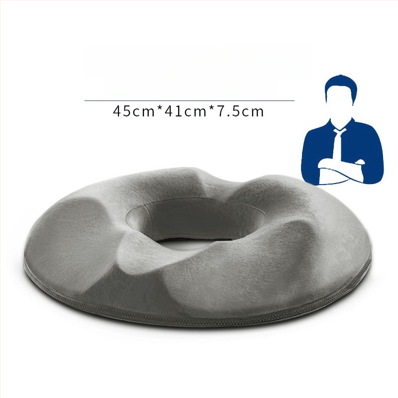 Възглавничка за стол с паметна пяна за офис и кола, дишаща, едноцветна, модерен стил