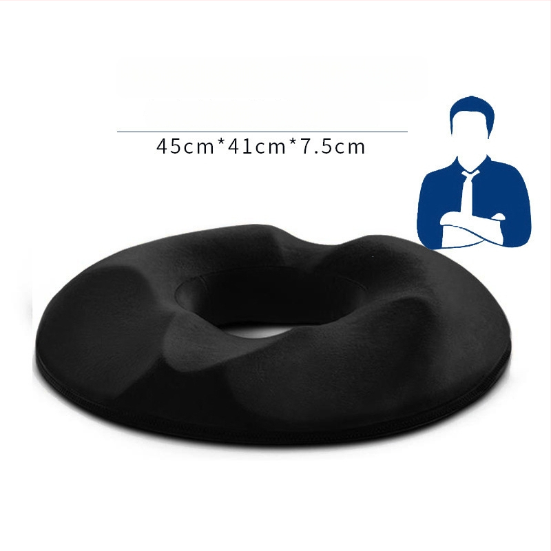 Възглавничка за стол с паметна пяна за офис и кола, дишаща, едноцветна, модерен стил