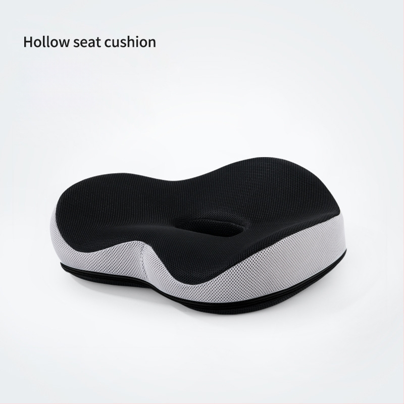 Възглавничка за стол с паметна пяна за офис и кола, дишаща, едноцветна, модерен стил