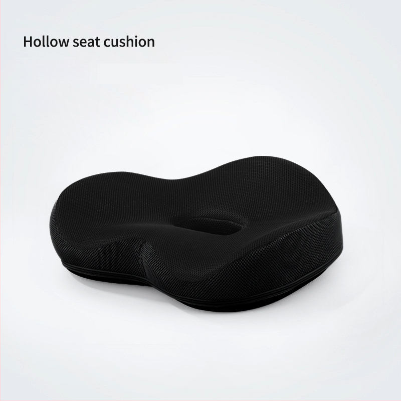 Възглавничка за стол с паметна пяна за офис и кола, дишаща, едноцветна, модерен стил