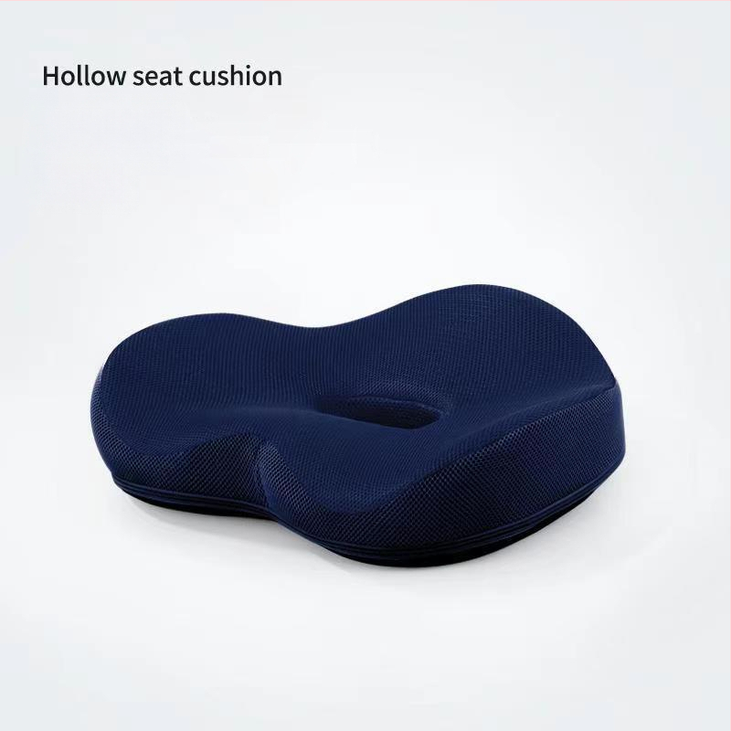 Възглавничка за стол с паметна пяна за офис и кола, дишаща, едноцветна, модерен стил