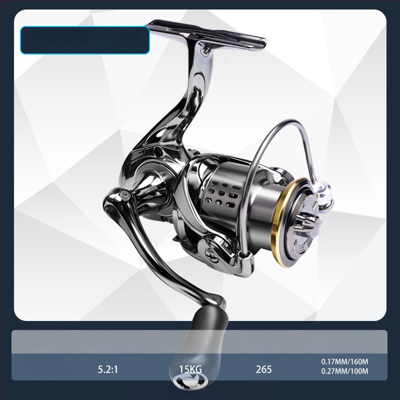 Tsuen yin spole – pilnmetāla korpuss, saderīgs ar mikro mānekļiem, garām distancēm jūras zvejā