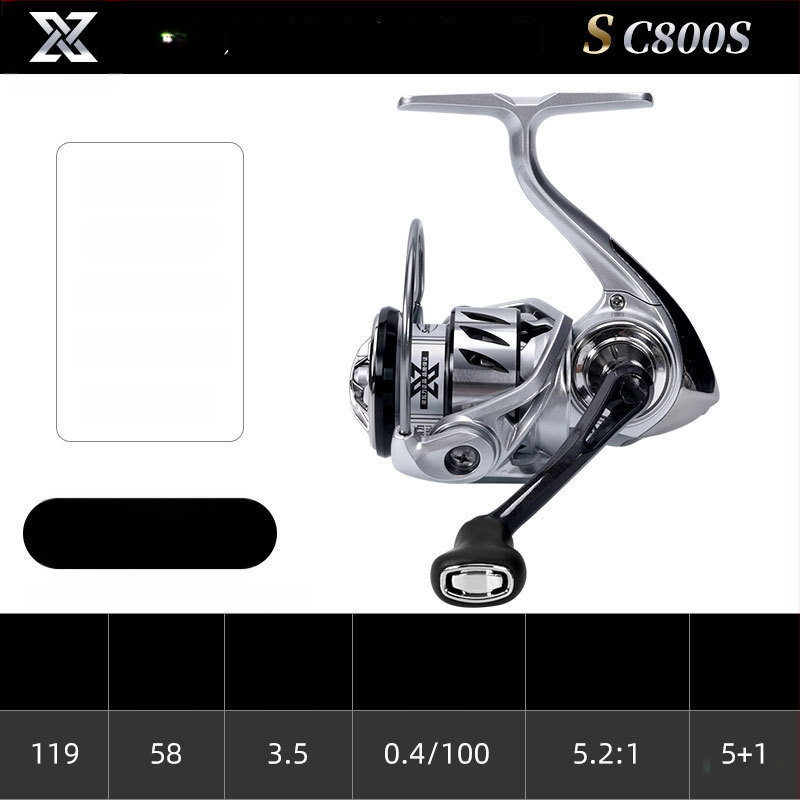 Tsuen yin spole – pilnmetāla korpuss, saderīgs ar mikro mānekļiem, garām distancēm jūras zvejā