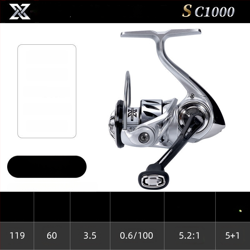 Tsuen yin spole – pilnmetāla korpuss, saderīgs ar mikro mānekļiem, garām distancēm jūras zvejā