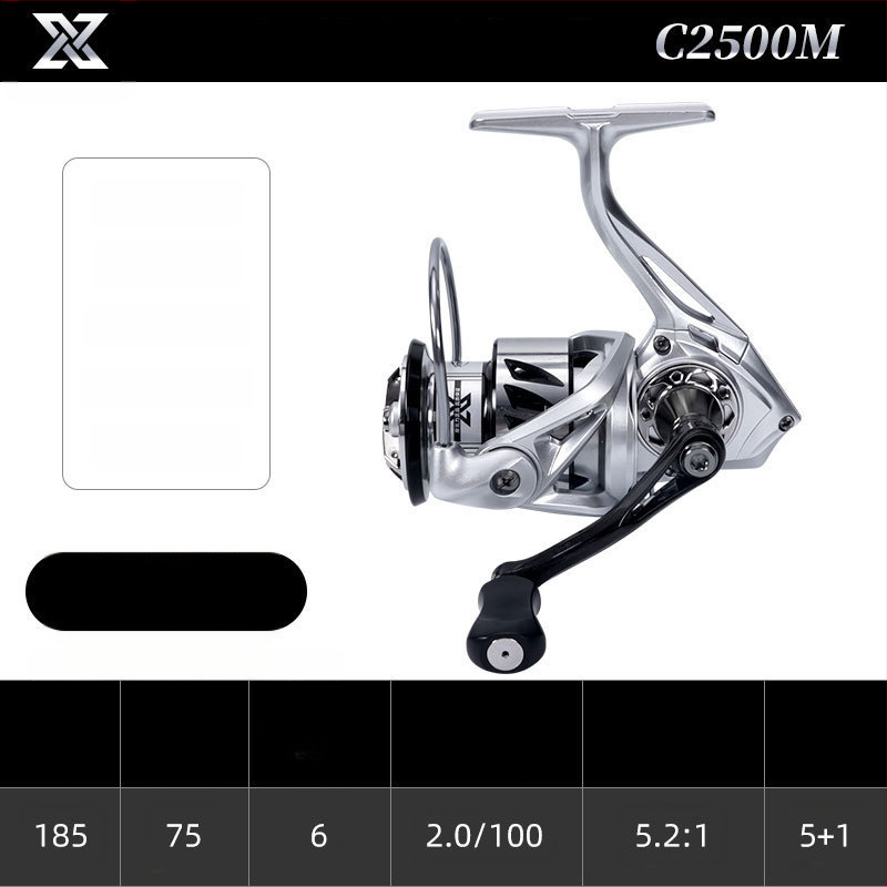 Tsuen yin spole – pilnmetāla korpuss, saderīgs ar mikro mānekļiem, garām distancēm jūras zvejā