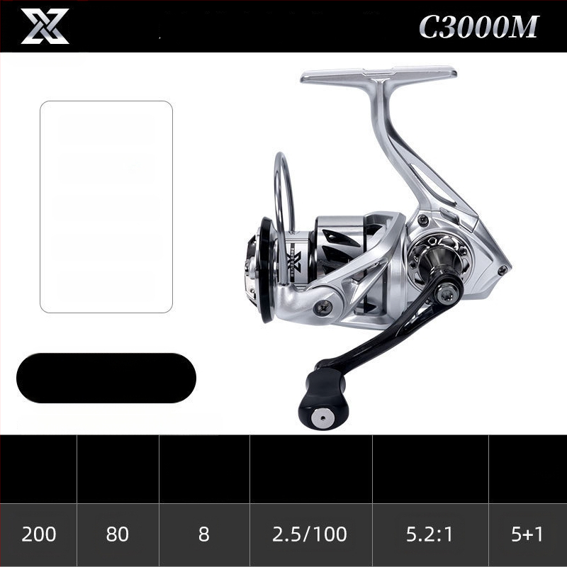 Tsuen yin spole – pilnmetāla korpuss, saderīgs ar mikro mānekļiem, garām distancēm jūras zvejā