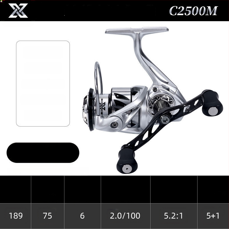 Tsuen yin spole – pilnmetāla korpuss, saderīgs ar mikro mānekļiem, garām distancēm jūras zvejā