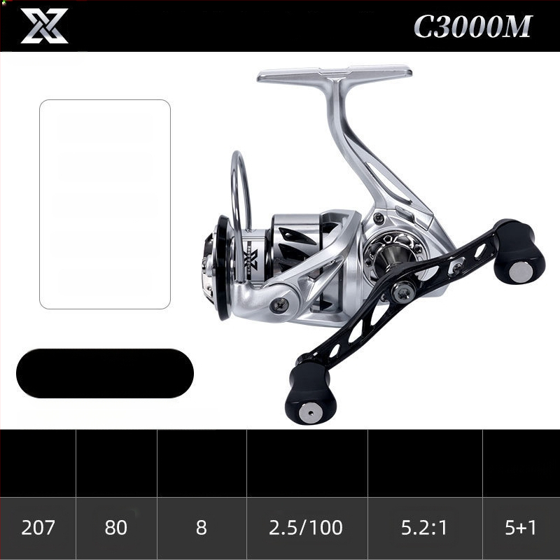 Tsuen yin spole – pilnmetāla korpuss, saderīgs ar mikro mānekļiem, garām distancēm jūras zvejā