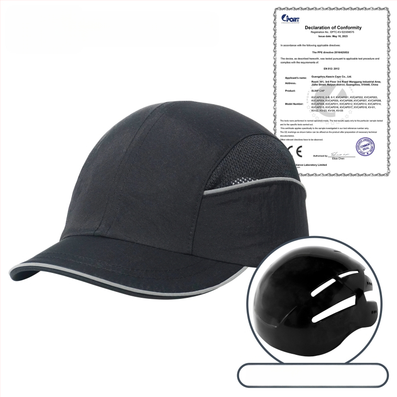 Καπέλο με γείσο, ελαφρύ, ανθεκτικό στη φλόγα και αντιστατικό, με προσαρμοσμένο κέντημα, νάιλον σε ύφανση twill