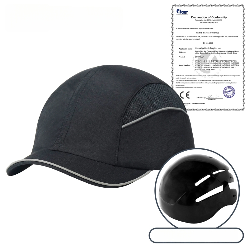 Καπέλο με γείσο, ελαφρύ, ανθεκτικό στη φλόγα και αντιστατικό, με προσαρμοσμένο κέντημα, νάιλον σε ύφανση twill