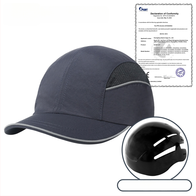 Καπέλο με γείσο, ελαφρύ, ανθεκτικό στη φλόγα και αντιστατικό, με προσαρμοσμένο κέντημα, νάιλον σε ύφανση twill