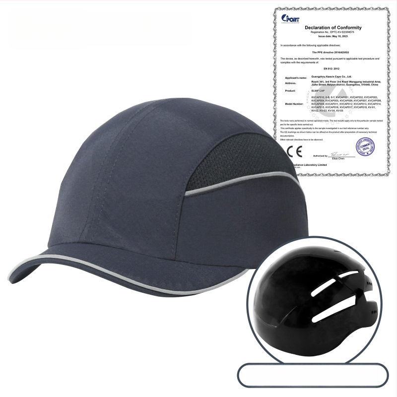 Καπέλο με γείσο, ελαφρύ, ανθεκτικό στη φλόγα και αντιστατικό, με προσαρμοσμένο κέντημα, νάιλον σε ύφανση twill