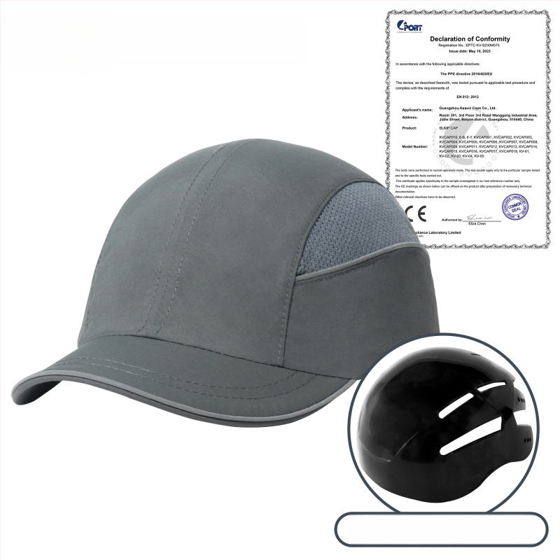 Καπέλο με γείσο, ελαφρύ, ανθεκτικό στη φλόγα και αντιστατικό, με προσαρμοσμένο κέντημα, νάιλον σε ύφανση twill