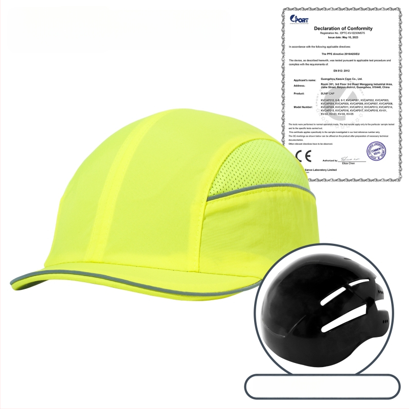 Καπέλο με γείσο, ελαφρύ, ανθεκτικό στη φλόγα και αντιστατικό, με προσαρμοσμένο κέντημα, νάιλον σε ύφανση twill