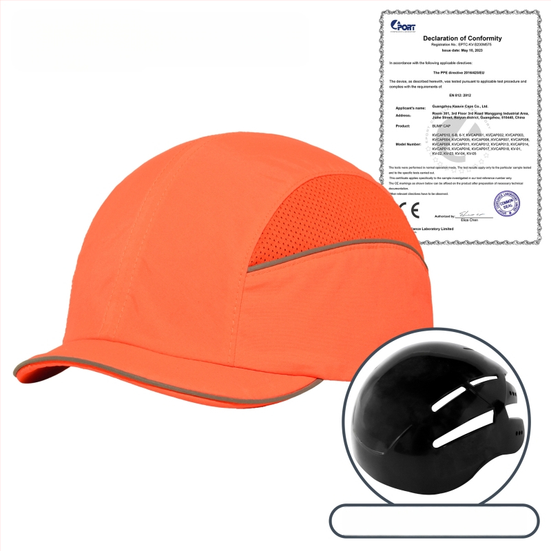 Καπέλο με γείσο, ελαφρύ, ανθεκτικό στη φλόγα και αντιστατικό, με προσαρμοσμένο κέντημα, νάιλον σε ύφανση twill