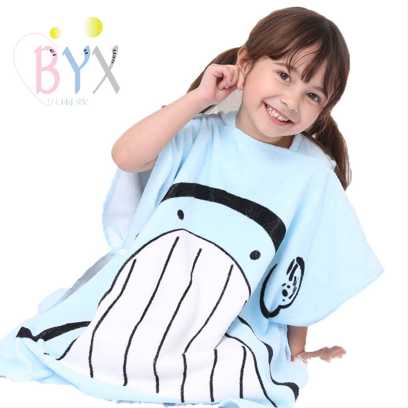 Vaikų rankšluostis su gobtuvu, animacinių gyvūnų atspaudas, 100% medvilnė, 300-400 g, siūlų skaičius 32, galimybė individualizuoti apdorojimą