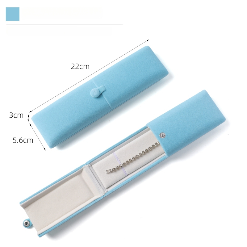 Velvētā divkārši atveramā gredzenukaste, juvelierizstrādājumu iepakojums, plastmasas iekšpuse ar flaneli, Ruibang