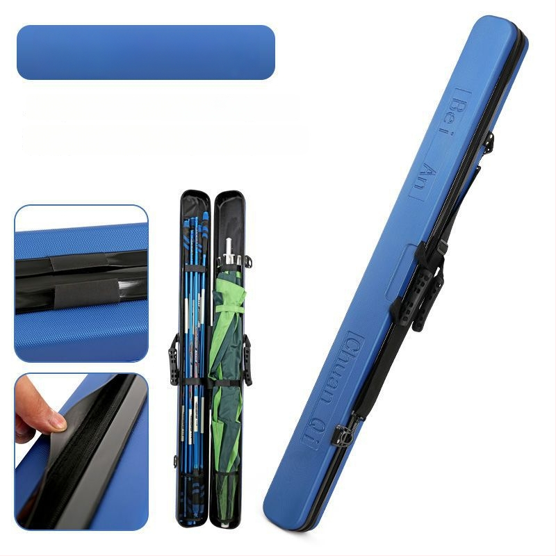 Cieta futlāja makšķerēšanas piederumiem - ultra vieglā, ūdensnecaurlaidīgs un daudzfunkcionāls; Zīmols Unique, Materiāls: Plastmasa