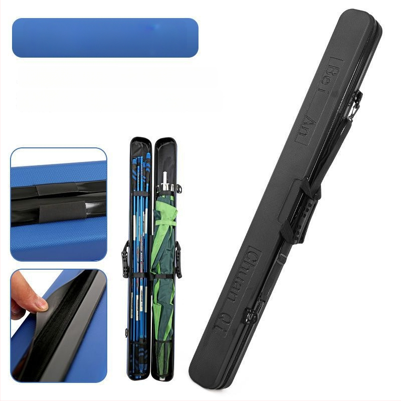 Cieta futlāja makšķerēšanas piederumiem - ultra vieglā, ūdensnecaurlaidīgs un daudzfunkcionāls; Zīmols Unique, Materiāls: Plastmasa