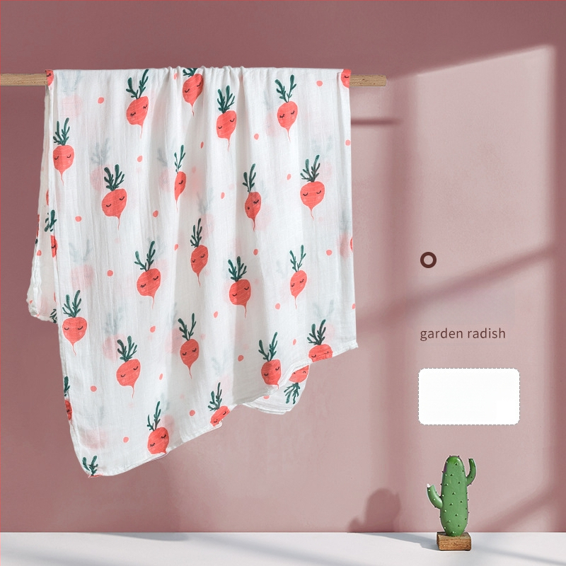 Kūdikio susiuvimo skraistė iš bambuko pluošto ir medvilnės, vasariška lengva, 70% bambuko, 30% medvilnės, karikatūrinis raštas, tinkama kūdikiams ir 1–3 metų vaikams